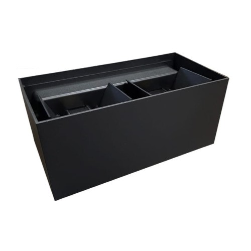 Kinkiet, lampa zewnętrzna LEO 4x3W IP54 4000K - czarny
