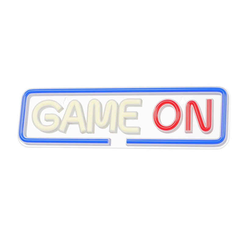Neon dekoracyjny LED GAME ON PLEXI MULTIKOLOR + USB