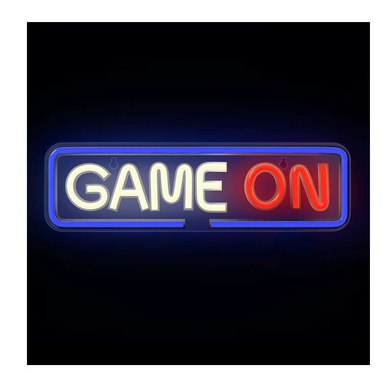 Neon dekoracyjny LED GAME ON PLEXI MULTIKOLOR + USB FPNE23