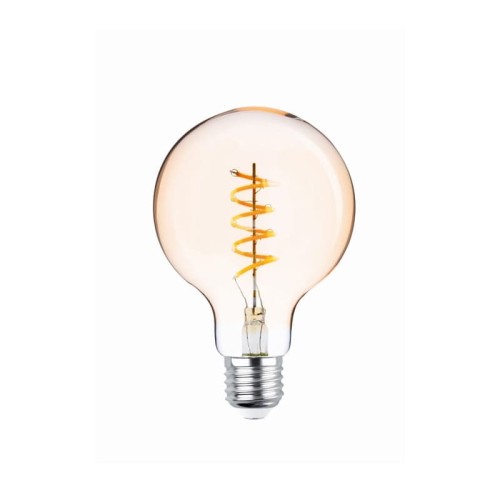 Żarówka LED E27 4W Filament G95 2000K złota