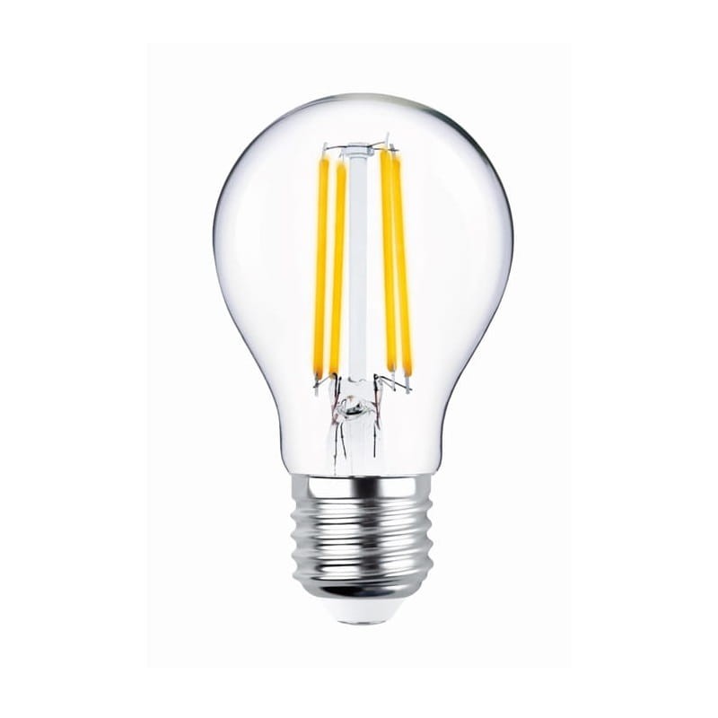 Żarówka LED E27 6W Filament A60 2700K przezroczysta