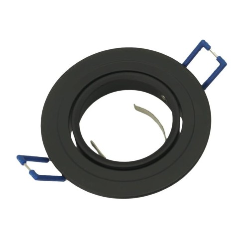 Oprawa okrągła ruchoma, GU10 MR16 - czarna