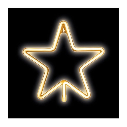 Neon dekoracyjny LED CHRISTMAS GWIAZDA ciepła biała Bat + USB FLNE22 Forever Light
