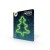Neon dekoracyjny LED CHRISTMAS CHOINKA zielona Bat + USB FLNE16 Forever Light opakowanie