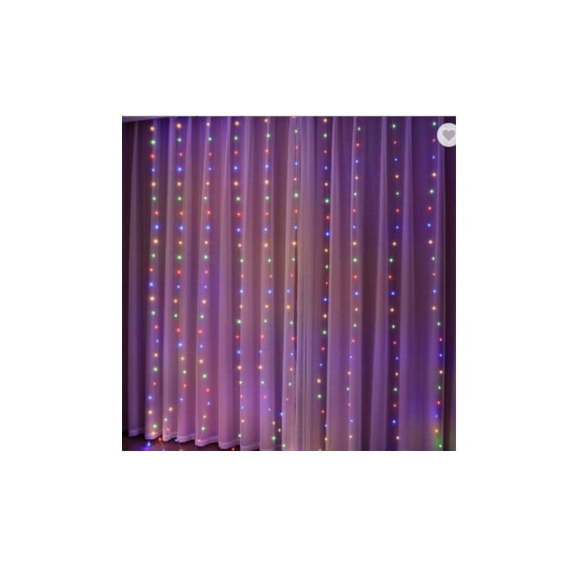 Kurtyna LED USB 5V 300LED 3x3m