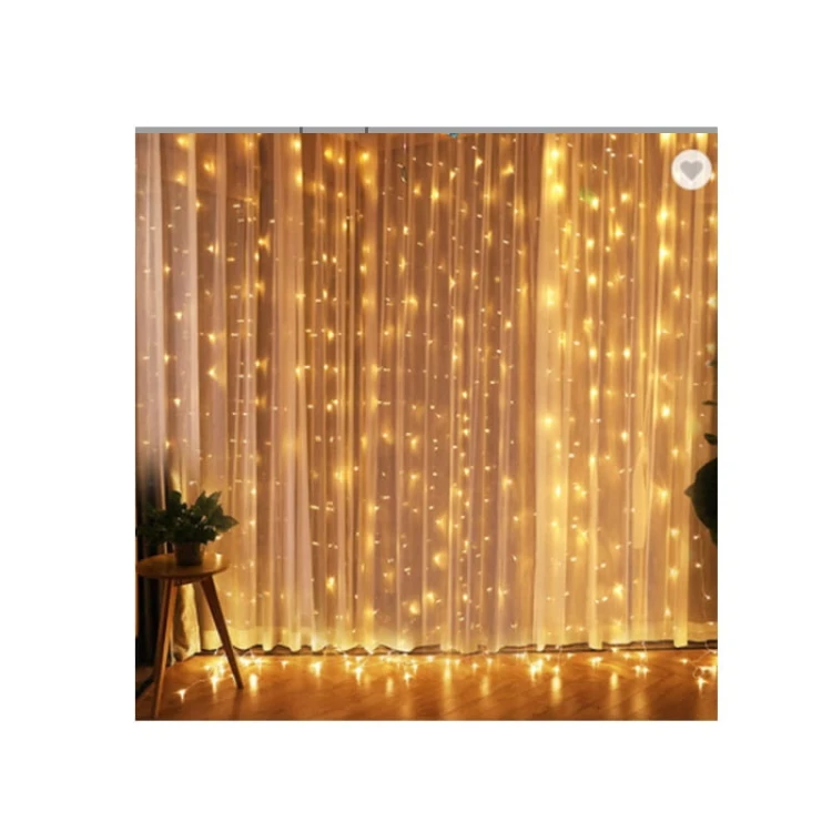 Kurtyna LED USB 5V 300LED 3x3m ciepła