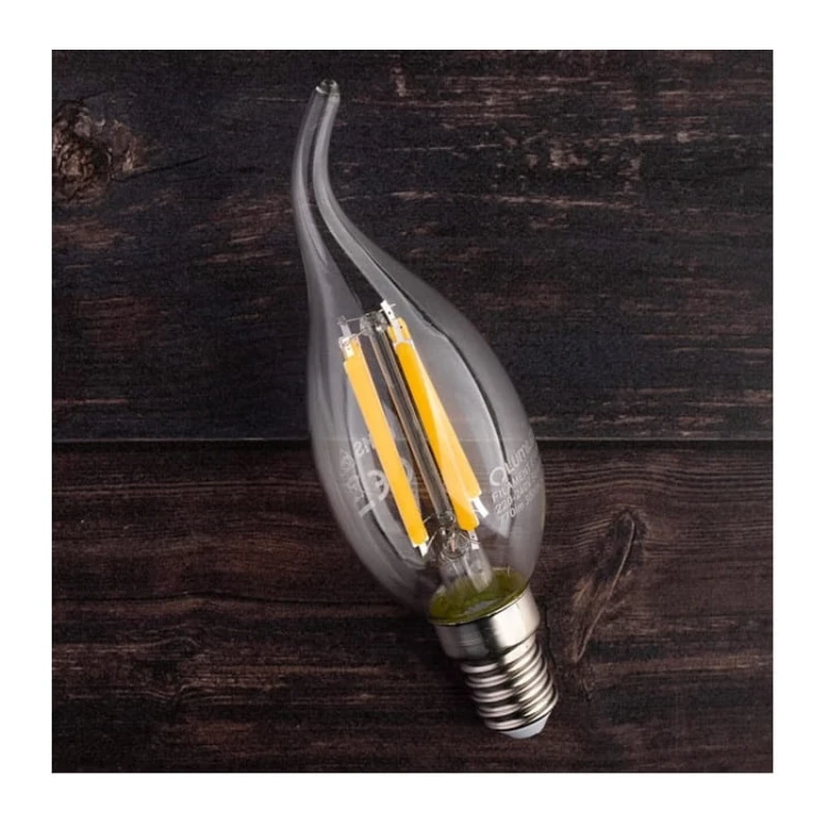 Żarówka LED E14 C35 7W płomyk Filament biała ciepła 3000K