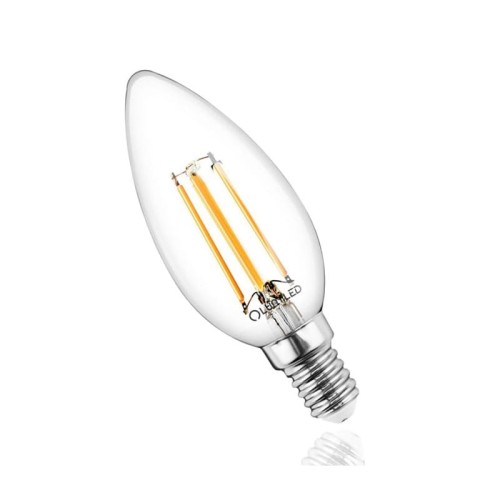 Żarówka LED E14 C35 7W świeczka Filament biała ciepła 3000K