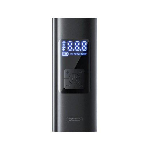 Pompka do kół bezprzewodowa 12V 6000mAh XO CZ012 czarna uniwersalna