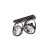 Kinkiet 2xAR111 LED Leon ruchomy czarny