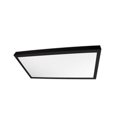 Panel LED nastropowy 30W 2400lm 4500K prostokąt czarny - biała neutralna