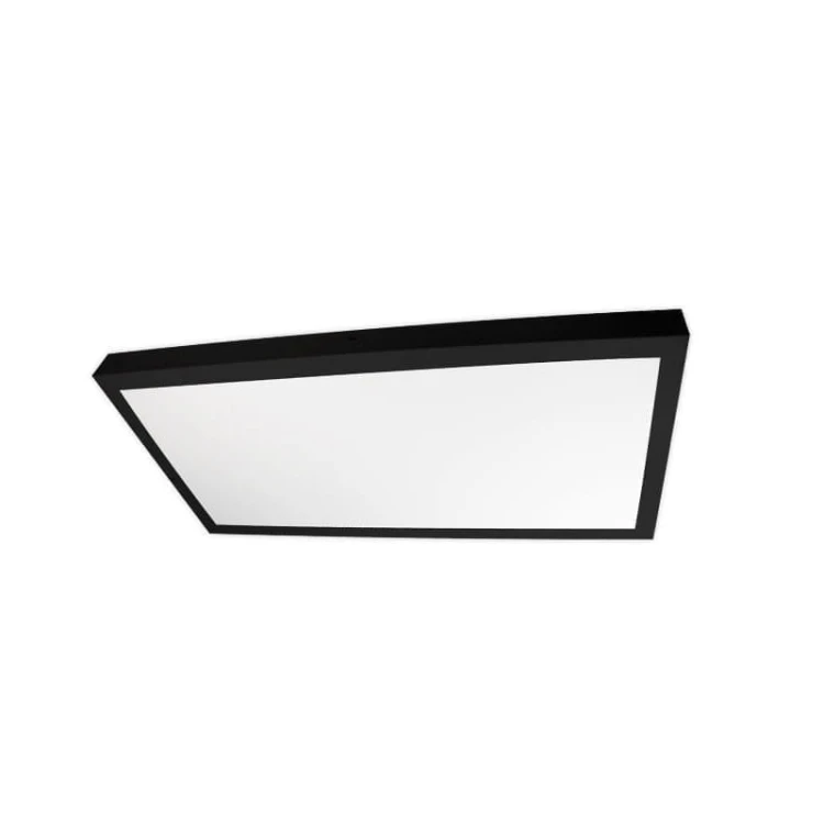 Panel LED nastropowy 30W 2400lm 4500K prostokąt czarny - biała neutralna