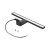 Kinkiet, lampa nad lustro 5W 30 cm Nortes czarny zestaw