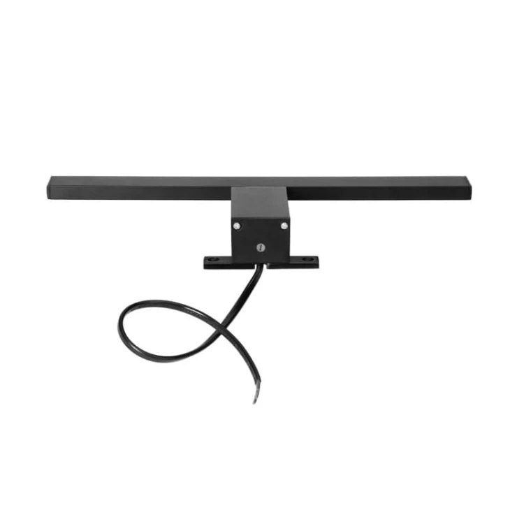Kinkiet, lampa nad lustro 5W 30 cm Nortes czarny z przewodem