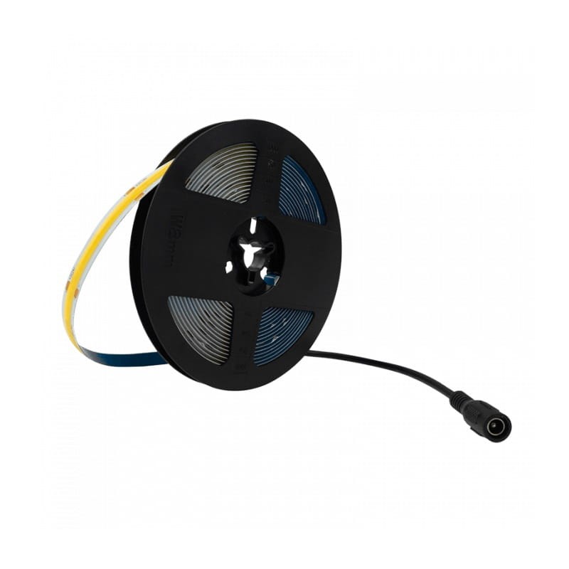 Zestaw taśma LED PREMIUM COB 7W/m 320 chips/m 24V 4000K IP20