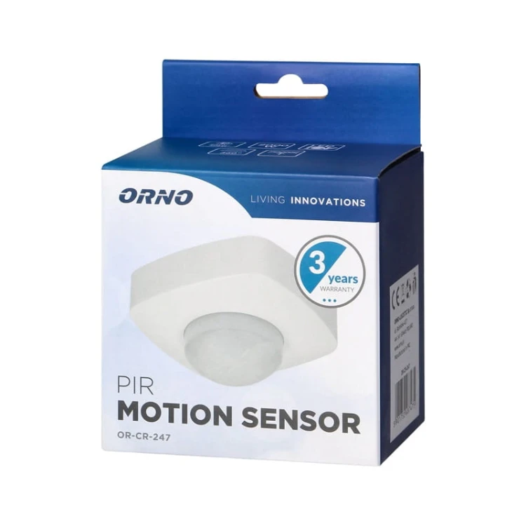 Czujnik ruchu ORNO 360° 2000W OR-CR-247 LED IP20 opakowanie