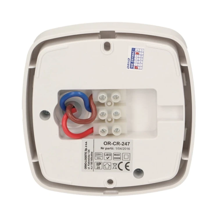 Czujnik ruchu ORNO 360° 2000W OR-CR-247 LED IP20 montaż