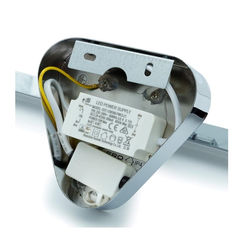 Kinkiet, lampa nad lustro REGULUS 12W 60 cm chrom montaż