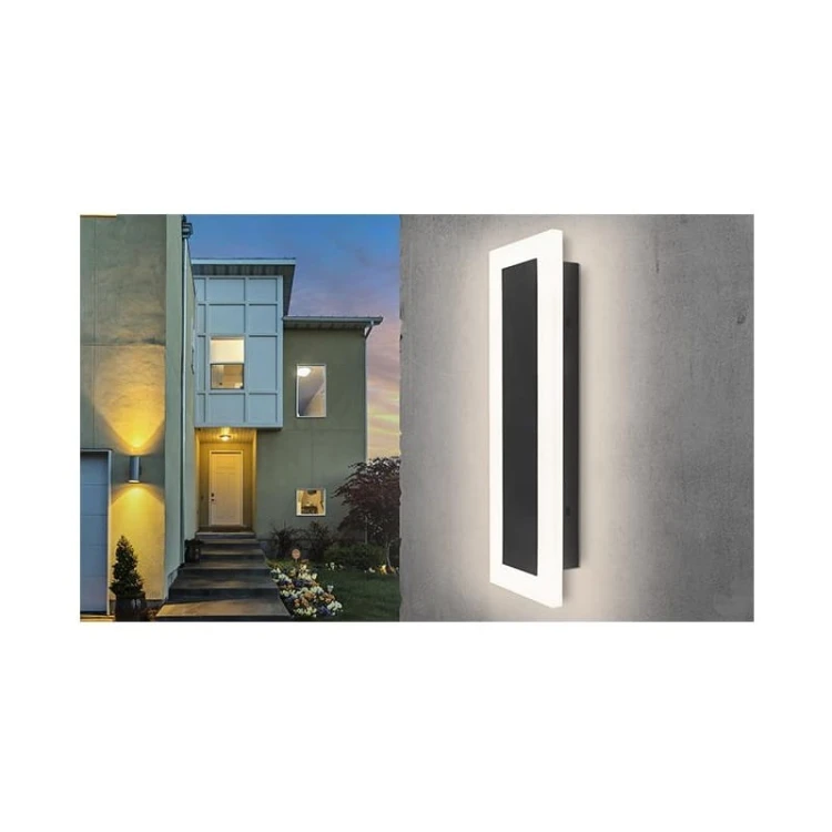 Kinkiet, lampa ogrodowa, elewacyjna LED 38W 100cm IP65 biała neutralna
