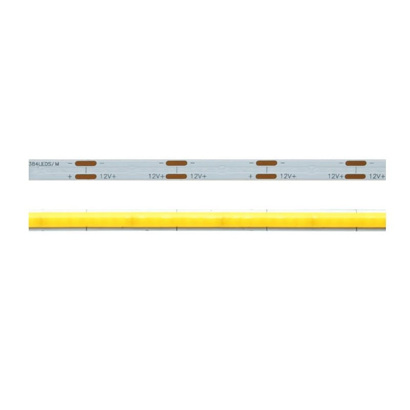 Taśma LED COB liniowa 384LED-m, 12V, 4000K