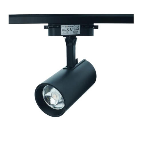 Lampa na szynoprzewód czarna DUCTUS