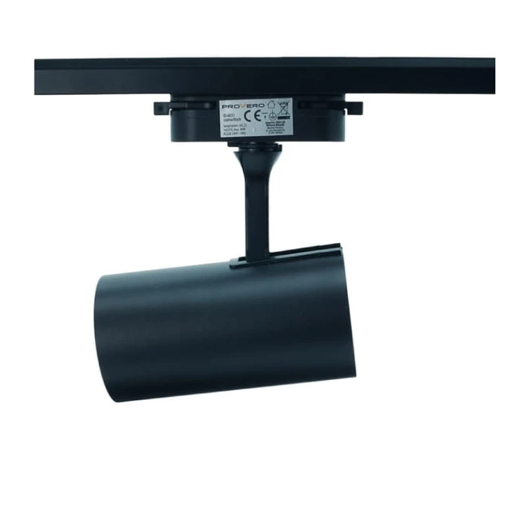 Lampa na szynoprzewód czarna DUCTUS