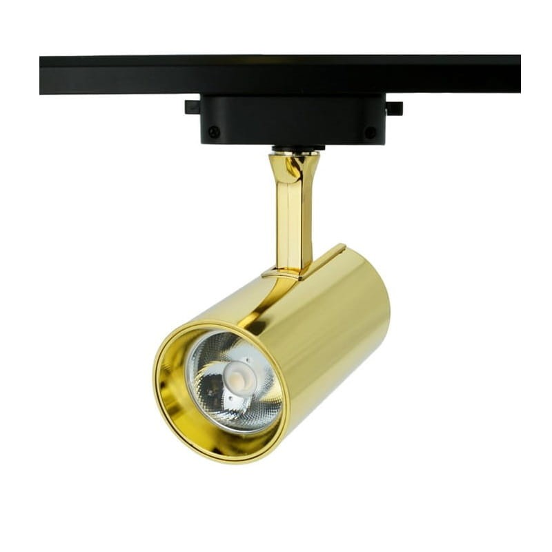 Lampa na szynoprzewód złota DUCTUS