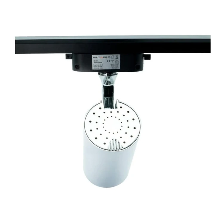 Lampa na szynoprzewód chrom