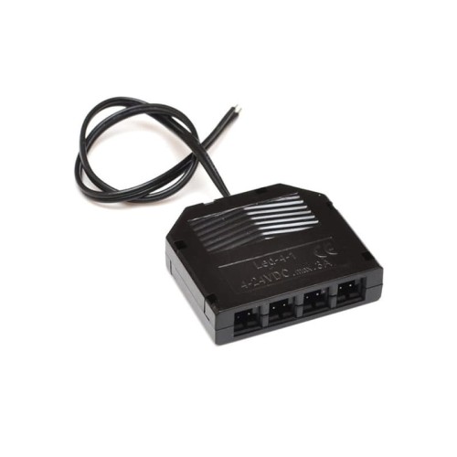 Rozdzielacz mini amp 4-punktowy do łączenia taśm LED
