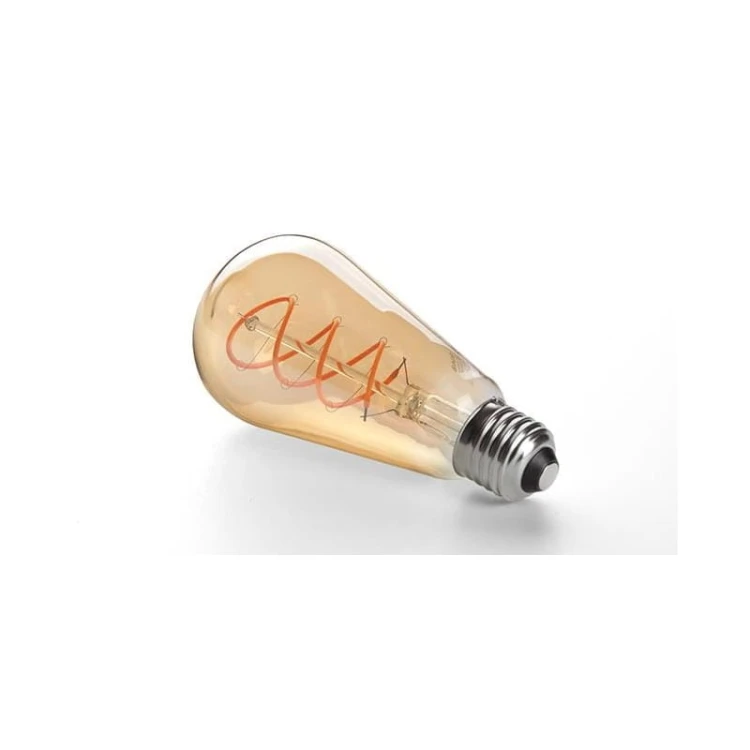 Żarówka LED E27 4W Filament Dimm ST64 ciepła