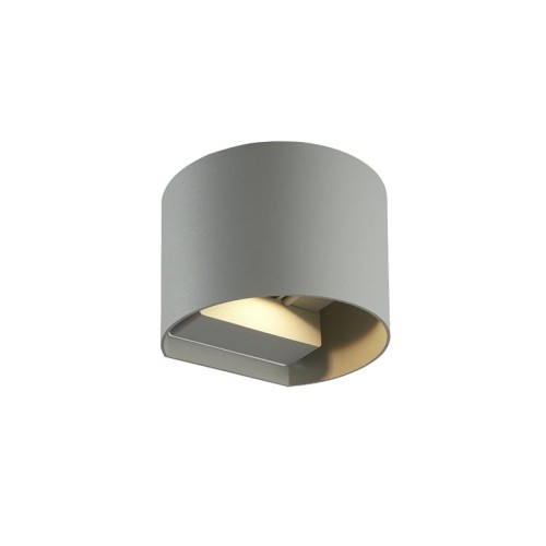 Kinkiet zewnętrzny LITE LED 2x3W 3000K ruchomy szary CILINDER