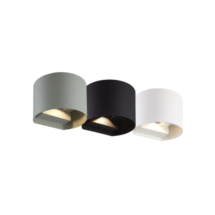 Kinkiet zewnętrzny LITE LED 2x3W szary