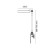 Lampa do roślin Grow LED VERDI 10W wymiary