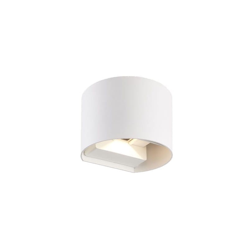 Kinkiet zewnętrzny LEDLINE LITE LED 2x3W 4000K ruchomy biały CILINDER