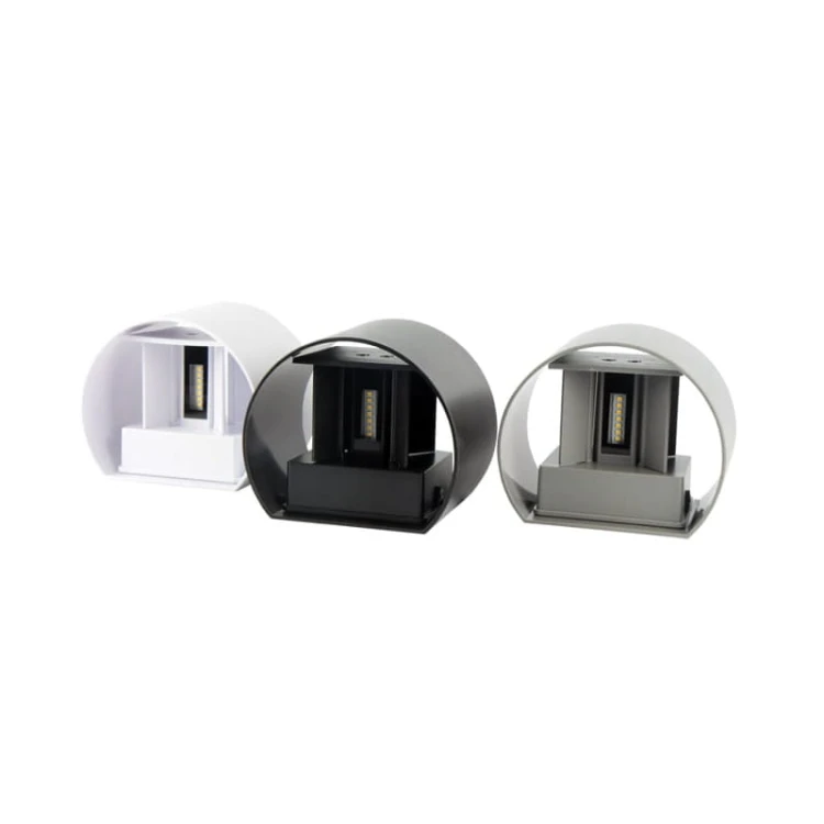 Kinkiet zewnętrzny LEDLINE LITE LED 2x3W 4000K ruchomy trzy kolory CILINDER