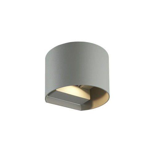 Kinkiet zewnętrzny LITE LED 2x3W 4000K ruchomy szary CILINDER