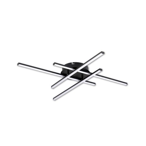 Żyrandol, lampa LED Modena Grando 34W 70cm 230V 4000K czarny