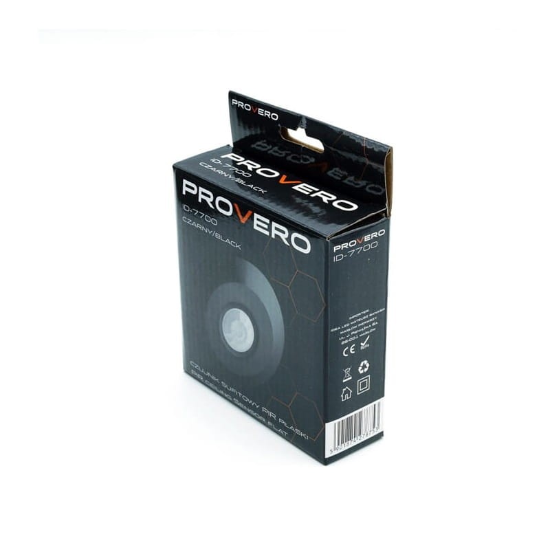 Czujnik ruchu i zmierzchu PIR regulowany IP20 ID-7700 opakowanie