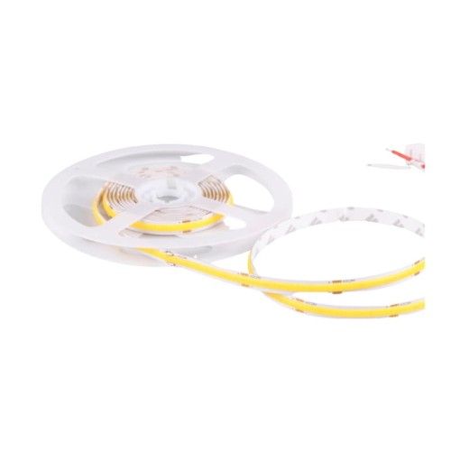 Taśma LED COB 24V 33W biała zimna rolka