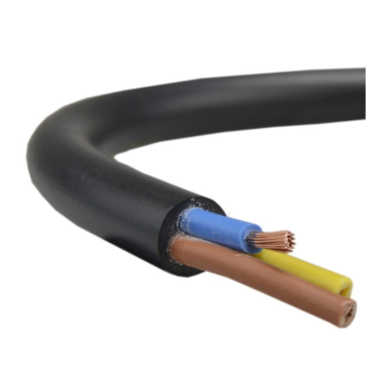 Przewód OMY 3x1 300V czarny - 25m