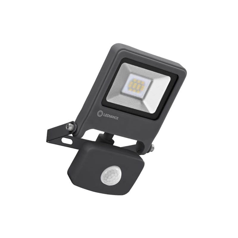 Naświetlacz LED LEDVANCE FLOODLIGHT Endura 10W - 4000K szary z czujnikiem ruchu