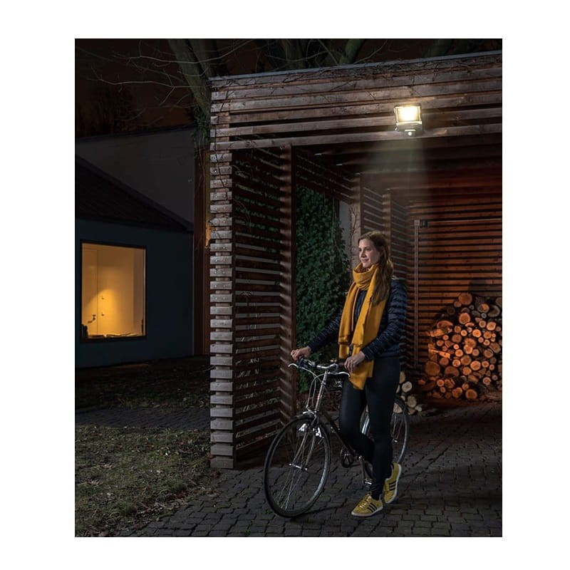 naświetlacz szary 20W 4000K szary z czujnikiem IP65