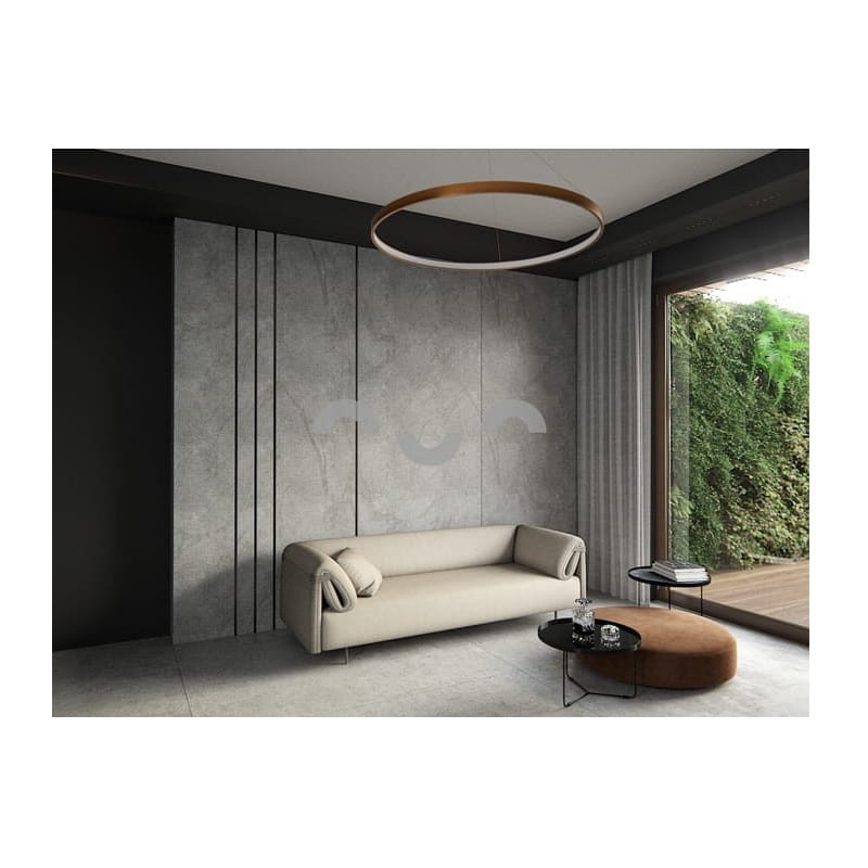 SZYBKA czarna do profili LED Lumines DUAL PMMA - 1 metr do salonu