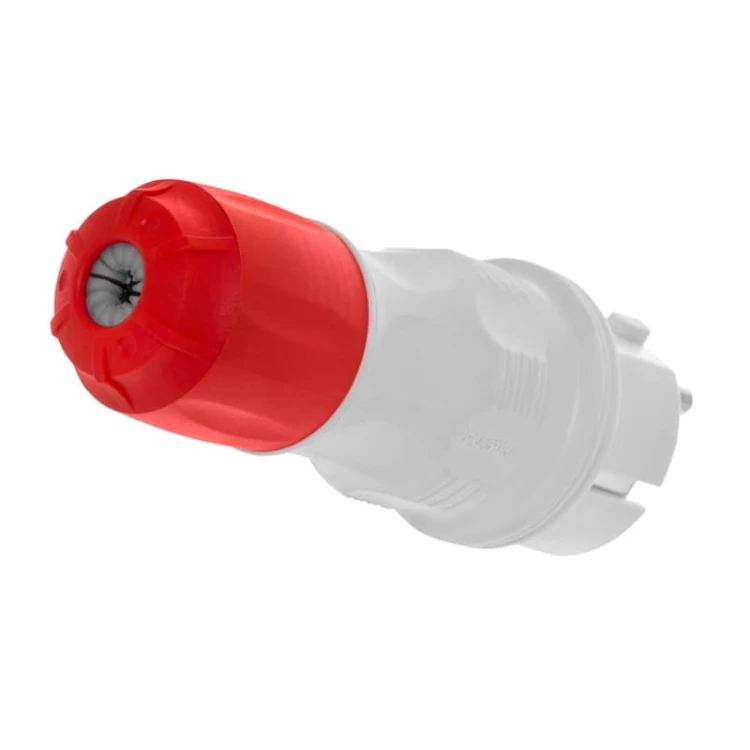 wtyczka hermetyczna gumowa szara IP54 16A