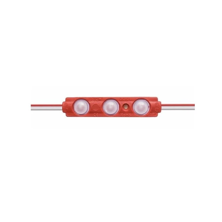 Moduł prostokątny LED 3xSMD2835 0,72W czerwony