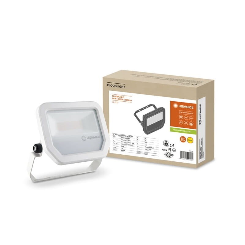 Naświetlacz LED Ledvance FLOODLIGHT 20W - 3000K biały z opakowaniem