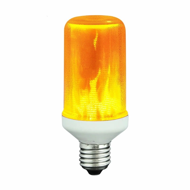 Żarówka LED E27 3W imitująca płomień flame - biała ciepła 1400K