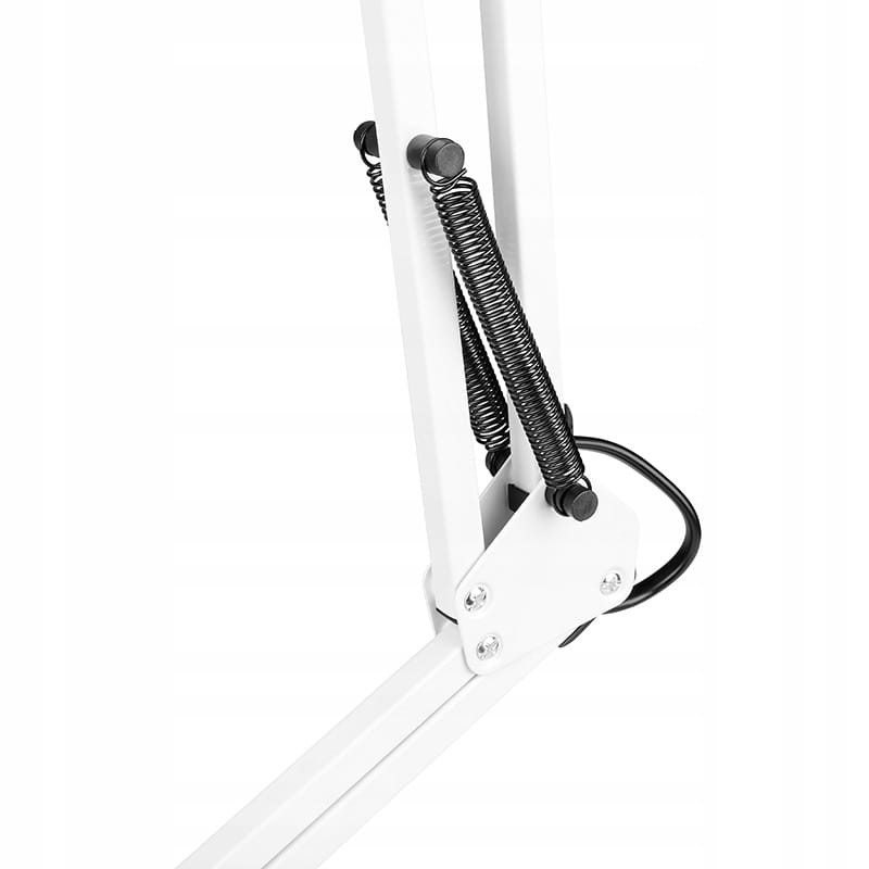 Lampa biurkowa kreślarska Lena E27 biała_3