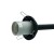 Lampa sufitowa, żyrandol wisząca 6xE27 BALI czarna_3