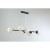Lampa sufitowa, żyrandol wisząca 6xE27 BALI czarna_1